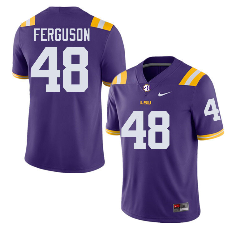 Blake Ferguson LSU Tigers Jersey,Louisiana State University Tigers Football Jersey-Purple